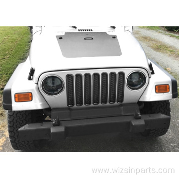 Front Grille Inserts For Jeep Wrangler TJ 97-06